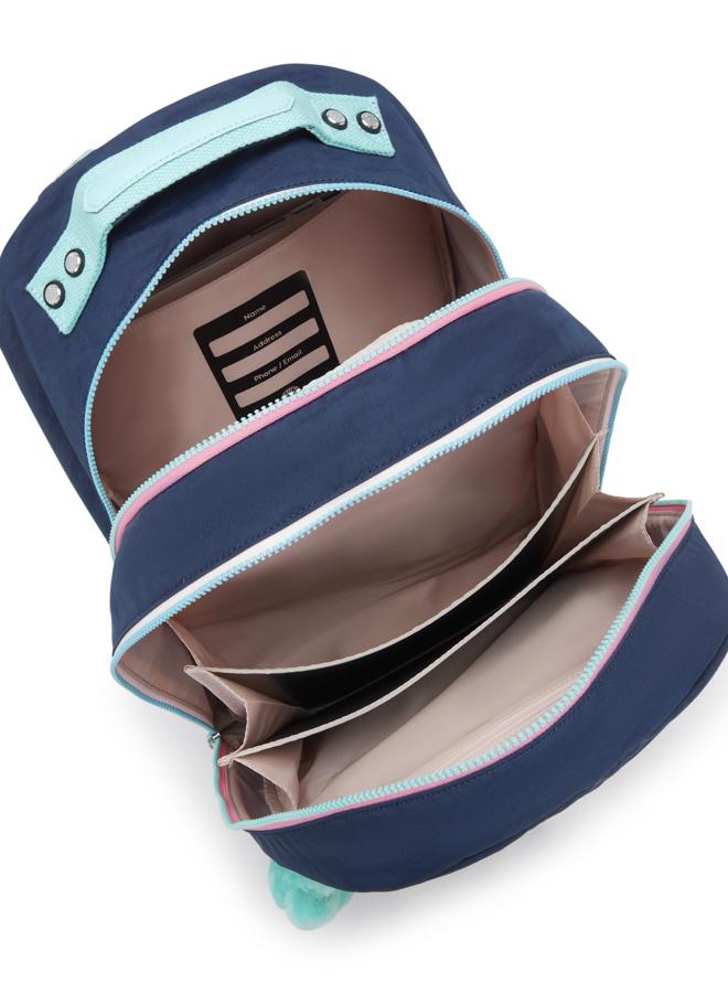 kipling class room resort navy large backpack (with laptop compartment) i4053-2dg - Image 3
