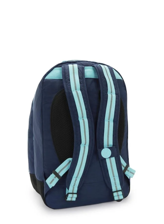 كيبلينغ حقيبة ظهر كبيرة كلاس روم ريزورت كحلي مع جيب للابتوب