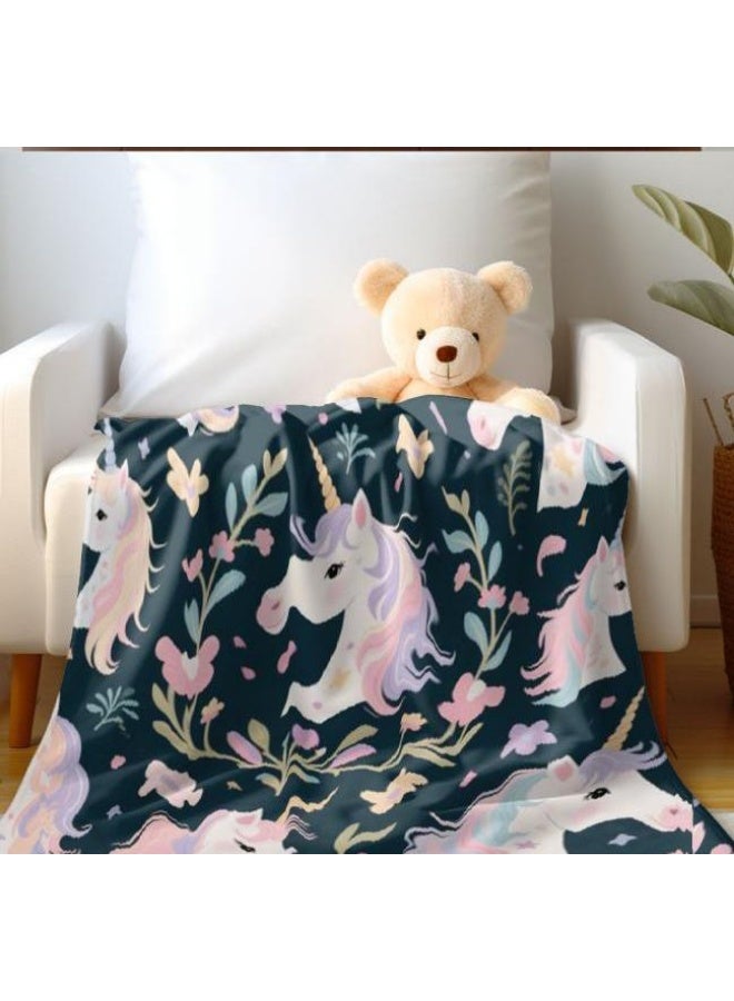 general Baby and children's cartoon flannel thin blanket (warm and comfortable, suitable for sleep, game use) 70cm*100cm - 756 - Image 5