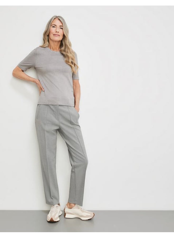 GERRY WEBER Short sleeve jumper with lurex details  - Image 4