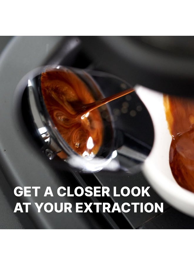 subminimal - Upshot Espresso Shot Mirror Coffee Flow Rate Observation Reflective Mirror For Bottomless Portafilters Easy Adjust Easy Portafilter Viewing For Barista Amateurs Home Bar Use - Image 1