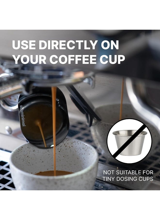 subminimal - Upshot Espresso Shot Mirror Coffee Flow Rate Observation Reflective Mirror For Bottomless Portafilters Easy Adjust Easy Portafilter Viewing For Barista Amateurs Home Bar Use - Image 1