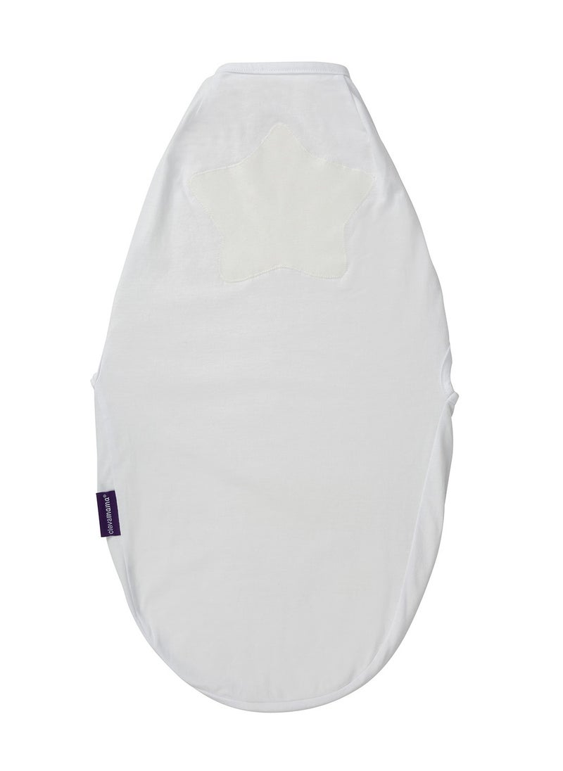 Clevamama - Swaddle to Sleep - White (0-3m) - Image 1