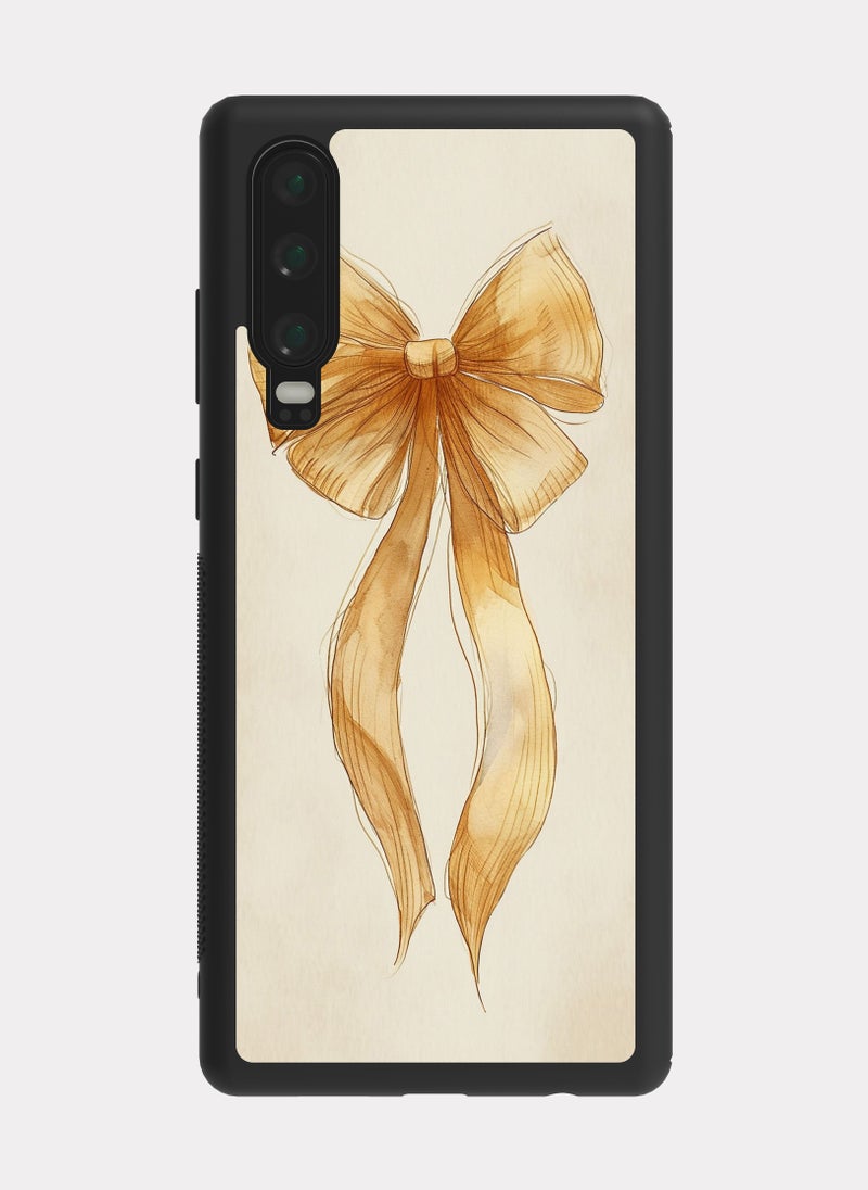 PXLAAT Huawei P30 case cover Bow Pattern - Image 1