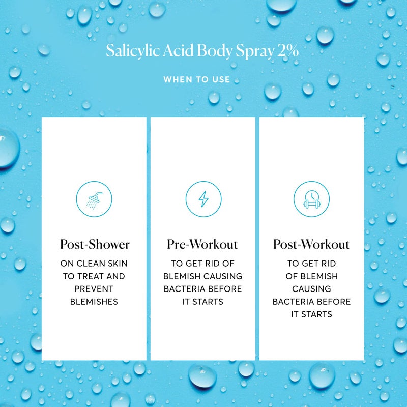 Naturium Salicylic Acid Body Spray 2%, Blemish-Fighting & Pore Treatment, with Niacinamide Plus Encapsulated Salicylic Acid, 4 oz - Image 3