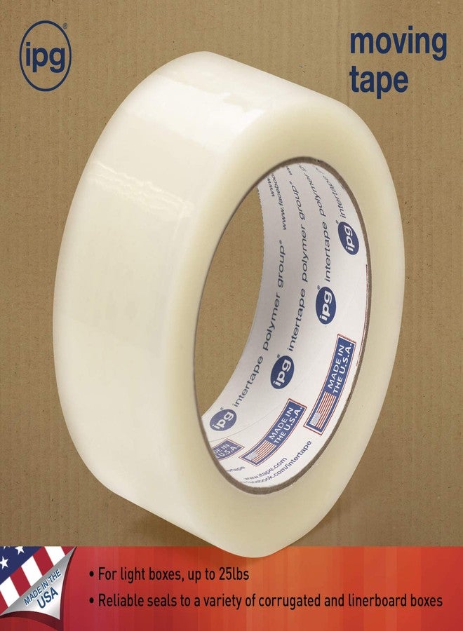 IPG Moving Tape, 1.88" x 54.6 yd, Clear (6-Pack) - Image 2