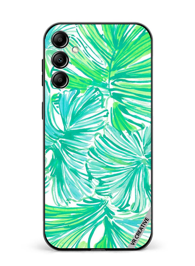 VR CREATIVE Protective Case Cover For Samsung Galaxy A14 5G/A14 Summer Tropic Design Multicolour - Image 1