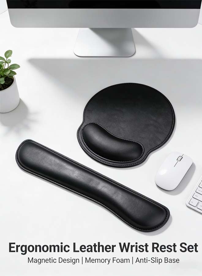 يونيفيرتانج Univertang Ergonomic Keyboard And Mouse Wrist Rest Set