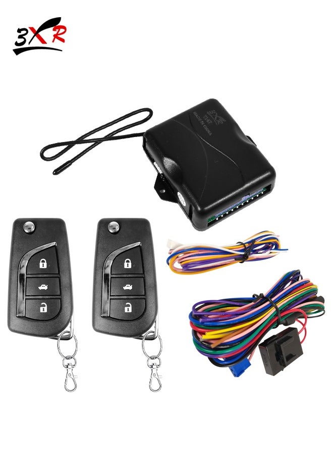 3XR - 3XR Universal Remote Keyless Entry System with Central Door Locking, Trunk Release, and Remote Car Locator 7147 - Image 1