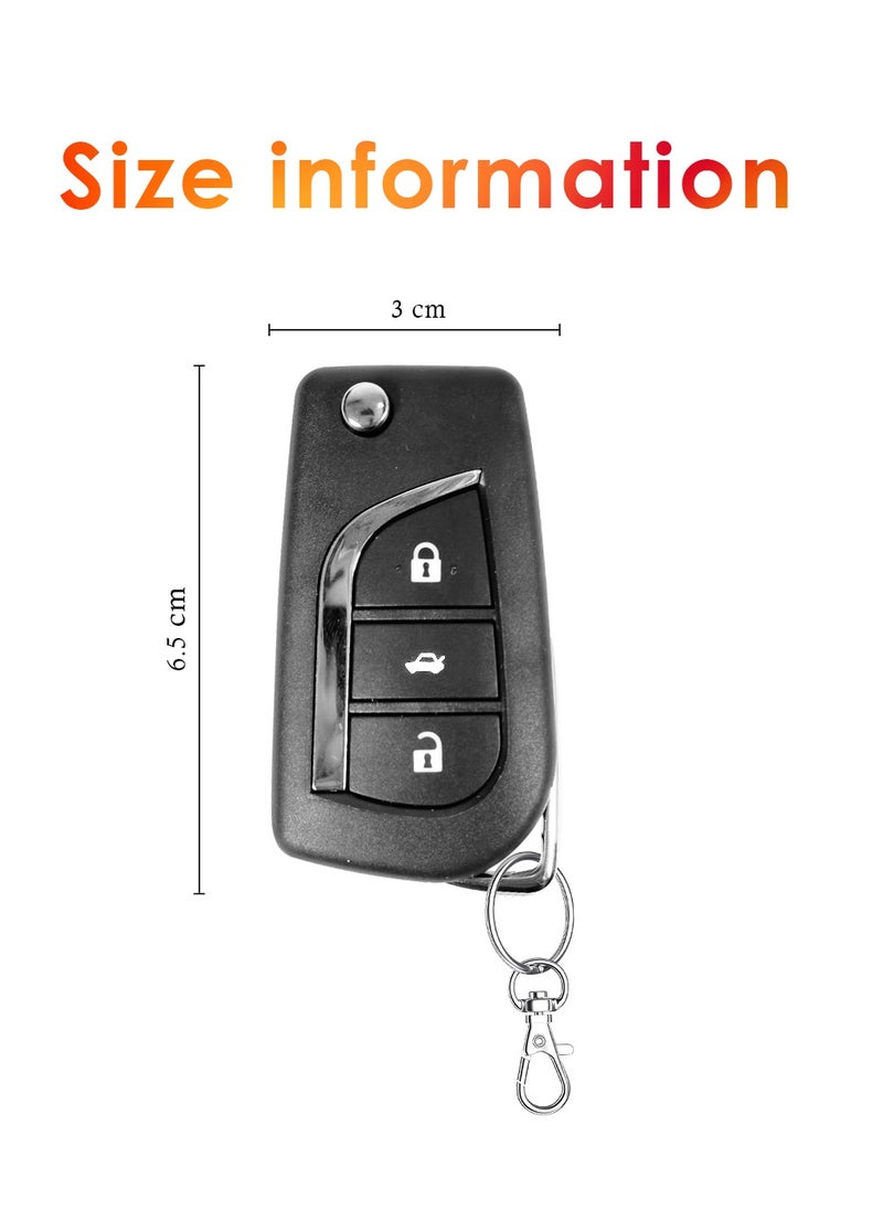 3XR - 3XR Universal Remote Keyless Entry System with Central Door Locking, Trunk Release, and Remote Car Locator 7147 - Image 1