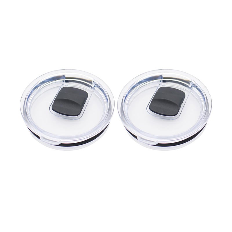 PDEEY 30 oz Magslider Lids Replacement for Yeti 30 oz Tumbler, 35 oz Straw Mug, 14 oz Mug - Magnetic Slider, BPA Free, 2PCS - Image 1