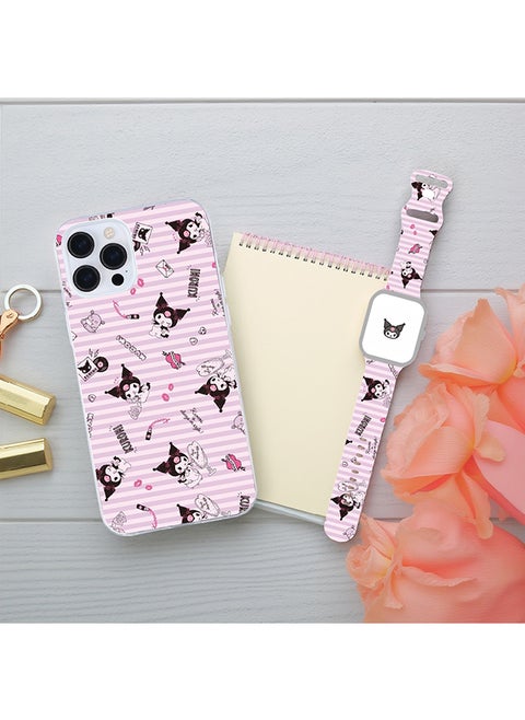 New Trendy Apple Watch Band & iPhone Case Combo | Playful Gym-to-Office Style | Anti-Fade | Fits iPhone 12/13/14/15/16 & iWatch Series 10/9/8/7/6/5/4/3/2/1/SE/Ultra/Hermès