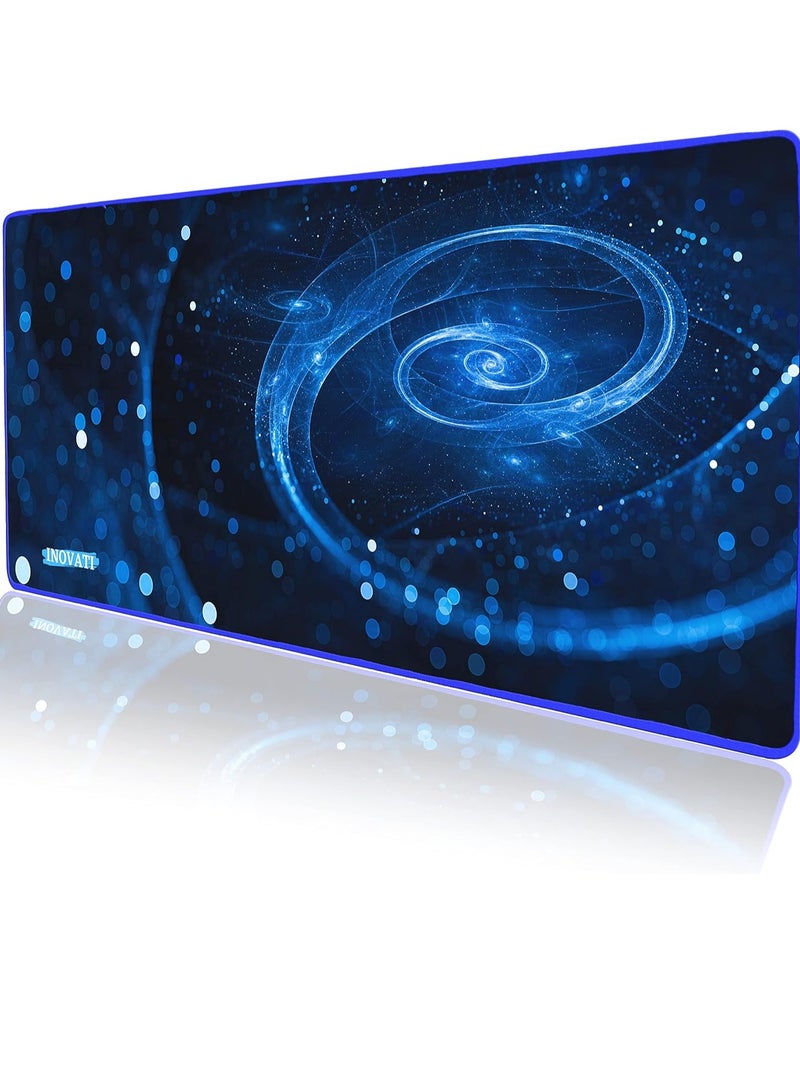 Extended Gaming Mouse Pad – Large Desk Mat 700×400×2mm for Laptop, Keyboard & Mouse – Galaxy Design - Image 1