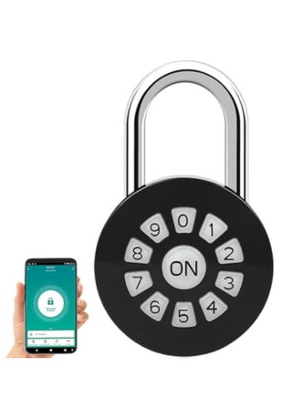 Smart Password Padlock, Combination Lock Waterproof, Password/Phone APP Control(iOS/Android) Padlock, Access Lock via Bluetooth & Pin Code, Lock Your Gate, Locker, and Storage - pzsku/ZC80344C132F3EB8D4EB0Z/45/_/1725529381/f488d18d-b2ec-4b30-91ca-14507773037d