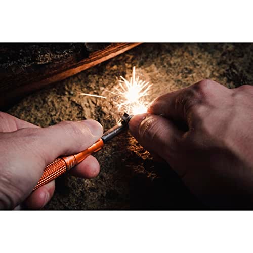 Exotac nanoSTRIKER XL Self Contained Ferrocerium Fire-Starter with Stainless Steel and Tungsten Carbide Striker, Waterproof 1/4 in. Ferro Rod Produces Up To 3,000 Fire-Starting Strikes - Image 3