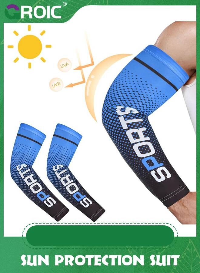 GROIC Sunscreen Suit with Arm Sleeves and Sun Protection Mask,Neck Gaiter,Cooling UV Sun Protection set,Sports Compression Sleeves, Sun Protection for Outdoor, Fishing, Hiking - Image 2