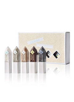 4 Colors Liquid Glitter Eyeliner Metallic Shimmer Diamond Mermaid Eyeshadow Waterproof Long Lasting Sparkling Eye Liner Makeup Colorful Set for Women Girls (Diamond Shape 5pcs (C)) - pzsku/ZC80367992C21DA20081AZ/45/_/1678701791/301aeddb-0b4d-4e5d-936b-4fd3bda71171