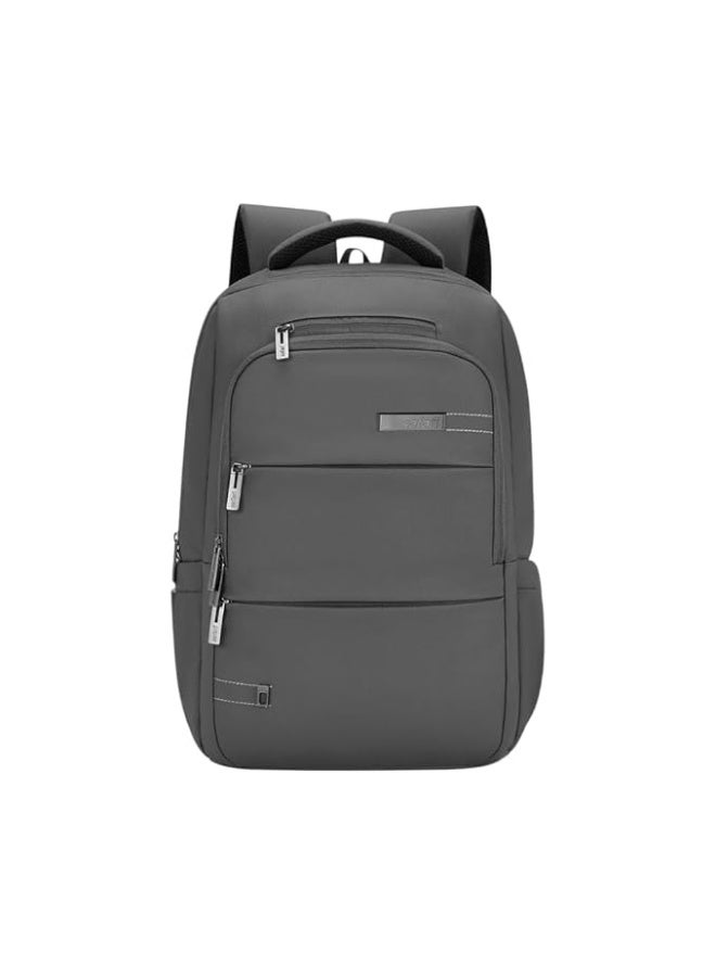 سفاري حقيبة ظهر Safari Form Plus 2 الرسمية - تتسع لحاسوب محمول، سعة 32 لتراً، مزودة بـ 5 جيوب، وجيوب سهلة الوصول، وحزام تثبيت على حقيبة السفر (اللون: رمادي) - Image 1