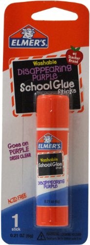 ELMER'S Elmers Disappearing Purple Glue Stick 021 oz - Image 1