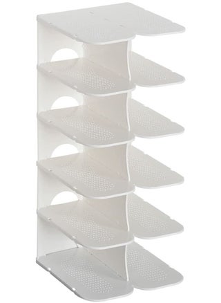 Multi Steps Adjustable Plastic Shoe Organizer Rack White - pzsku/ZC8039EEA8358D95F09FDZ/45/_/1651733101/7fc4d9b6-daaa-4866-bb9a-3ef09c976257
