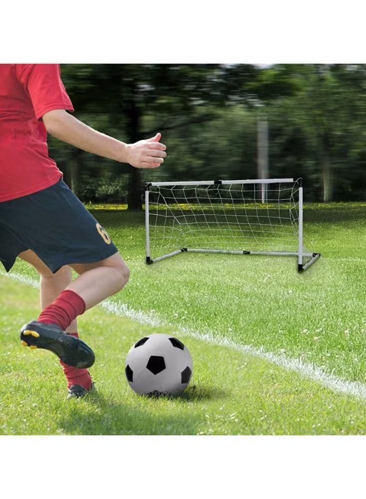 Dream Zone 4-Piece Portable Mini Soccer Sports Football Goals Net For Indoor Outdoor Garden Set 92x61x48cm - Image 3