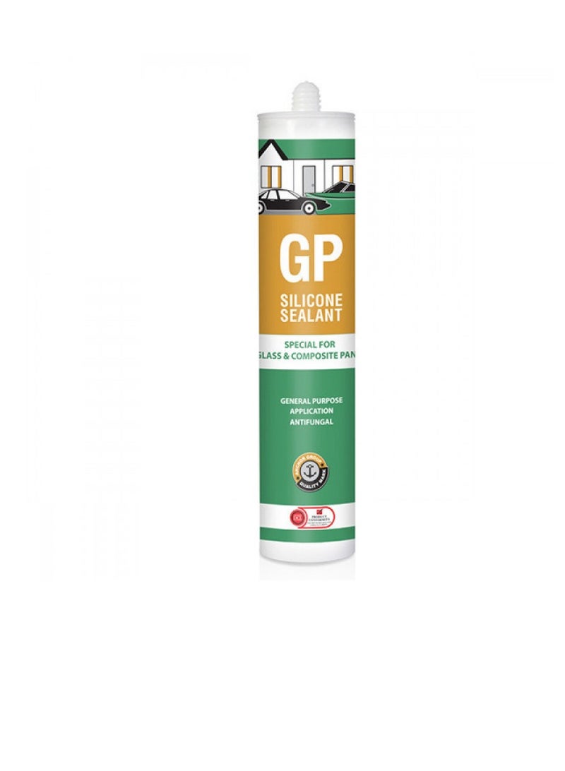 Asmaco General Purpose Silicone Sealant White - Image 2