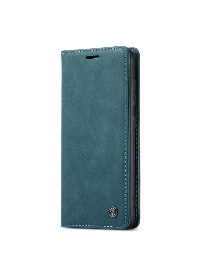 CaseMe CaseMe Samsung Galaxy A51 Case Wallet, for Samsung Galaxy A51 Wallet Case Book Folding Flip Folio Case with Magnetic Kickstand Card Slots Protective Cover - Green  - Image 1