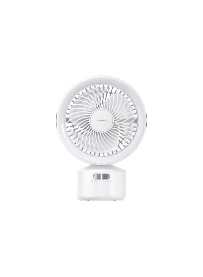 أوسامس متعددة الوظائف ZB258 مروحة 4in1 تصميم مروحة في الهواء الطلق مع USB قابل للتعديل بقيادة مصباح ضوء لينة الإبداعية مروحة صغيرة في الهواء الطلق المحمولة مراوح صغيرة قابلة للشحن والضوء 4000mAh مع مروحة تحكم عن بعد بالأشعة تحت الحمراء - Image 1