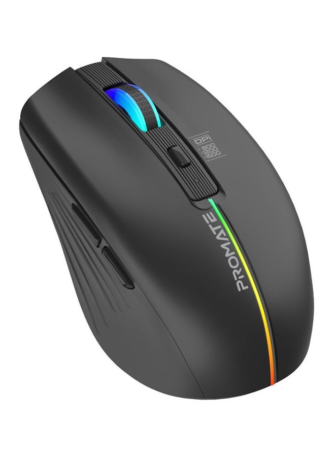 بروميت ماوس لاسلكي مزود بـ 7 أوضاع RGB و3 مستويات DPI قابلة للتعديل - Image 1