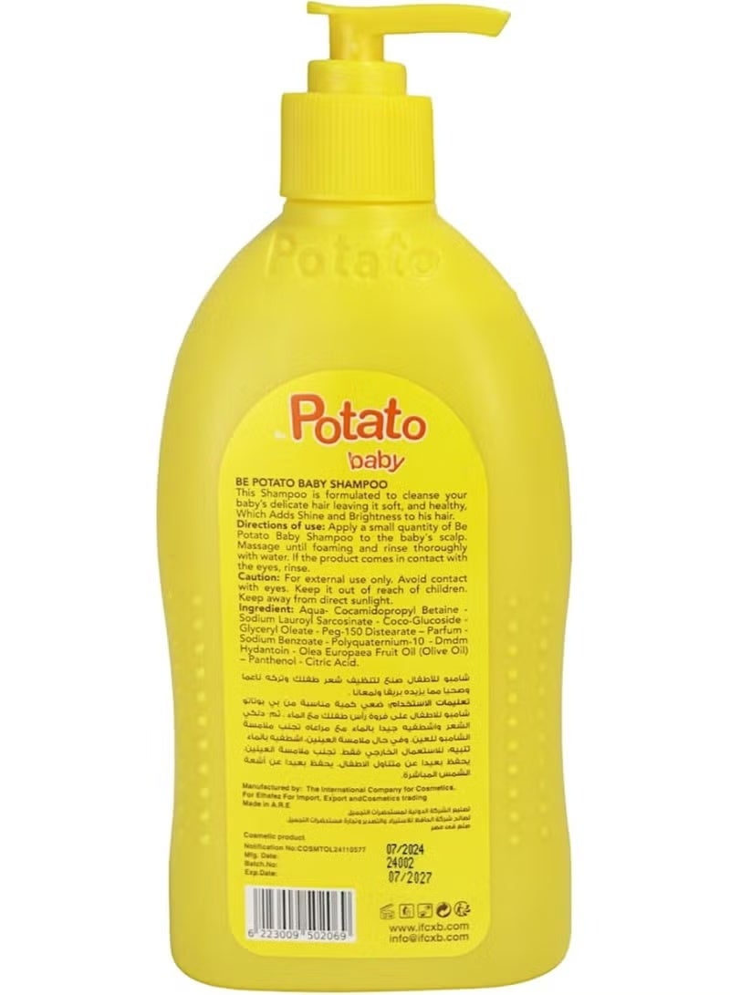 Be Potato baby Baby Shampoo with Banana Scent 400ml - Image 2