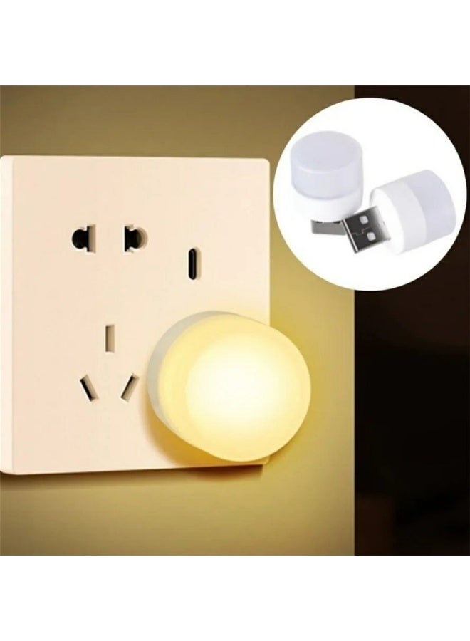 كشاف LED ميني USB صغير للغاية – إضاءة محمولة فائقة السطوع تعمل مع الباور بانك واللاب توب والشاحن – مناسب لغرف الأطفال وغرف النوم والتخييم والطوارئ - Image 2