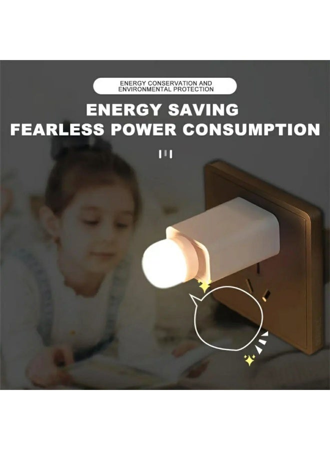 كشاف LED ميني USB صغير للغاية – إضاءة محمولة فائقة السطوع تعمل مع الباور بانك واللاب توب والشاحن – مناسب لغرف الأطفال وغرف النوم والتخييم والطوارئ - Image 5