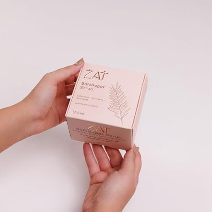 ZAT Soft Sugar Scrub, All Skin Types Body Scrub, Suitable for Dry Skin, Exfoliates|Nourishes|Refreshes, 150ML | Step 1 Before Shaving - Image 2