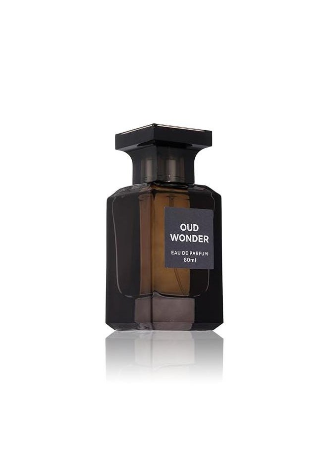 Fragrance World - Fragrance World - Oud Wonder - Eau de Parfum - Perfume For Men, 80ml - Image 1