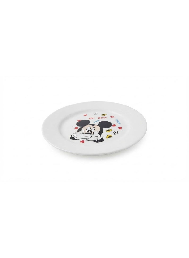 MICKEY MOUSE Premium Porcelain Plate with Mickey Mouse Design - Image 1