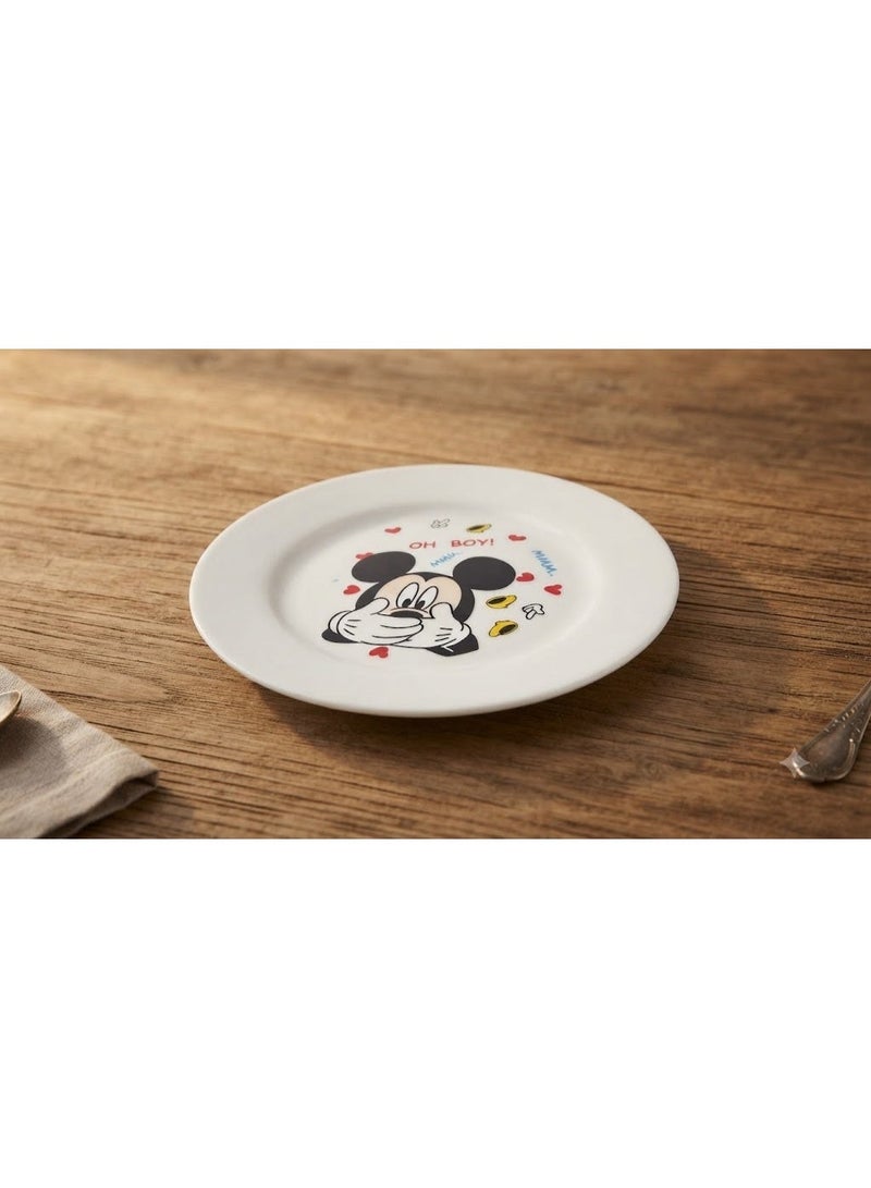 MICKEY MOUSE Premium Porcelain Plate with Mickey Mouse Design - Image 2