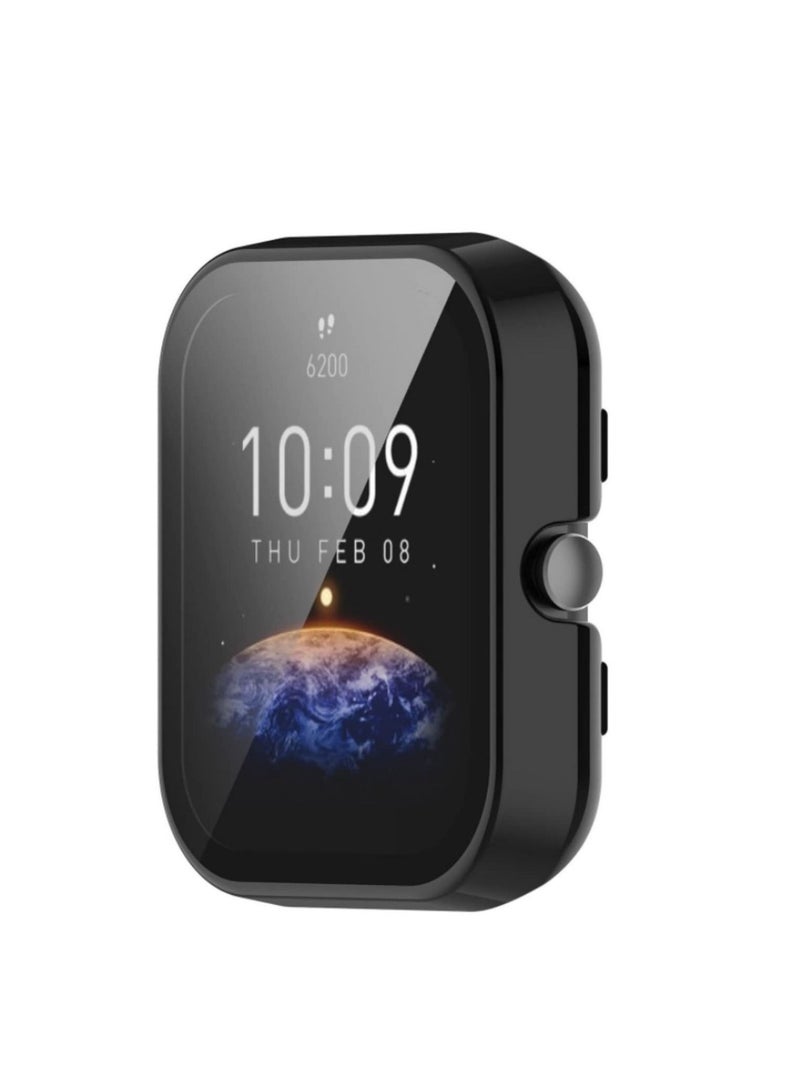 Screen Protector PC Case Cover For Amazfit Bip 3 Bip3 Pro Smart Watch Protective Tempered Cover Bumper Shell Protection Frame  - Image 5