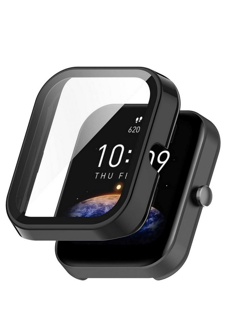 Screen Protector PC Case Cover For Amazfit Bip 3 Bip3 Pro Smart Watch Protective Tempered Cover Bumper Shell Protection Frame  - Image 1
