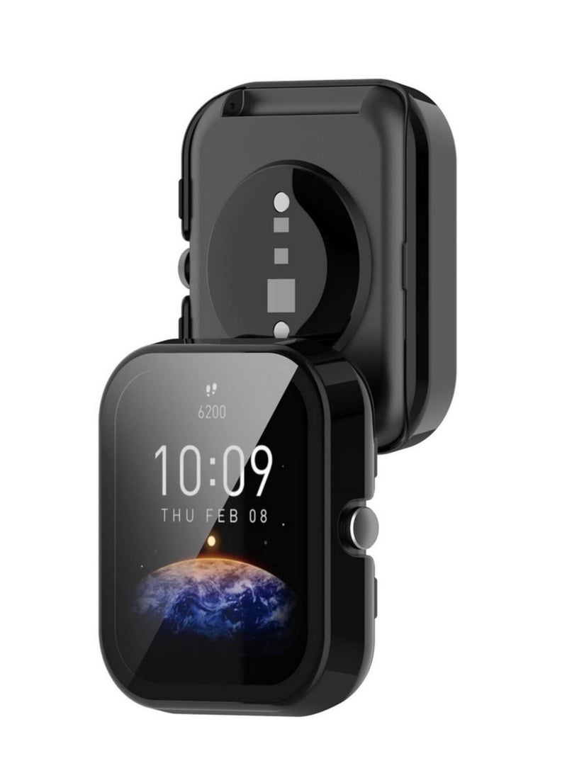Screen Protector PC Case Cover For Amazfit Bip 3 Bip3 Pro Smart Watch Protective Tempered Cover Bumper Shell Protection Frame  - Image 4