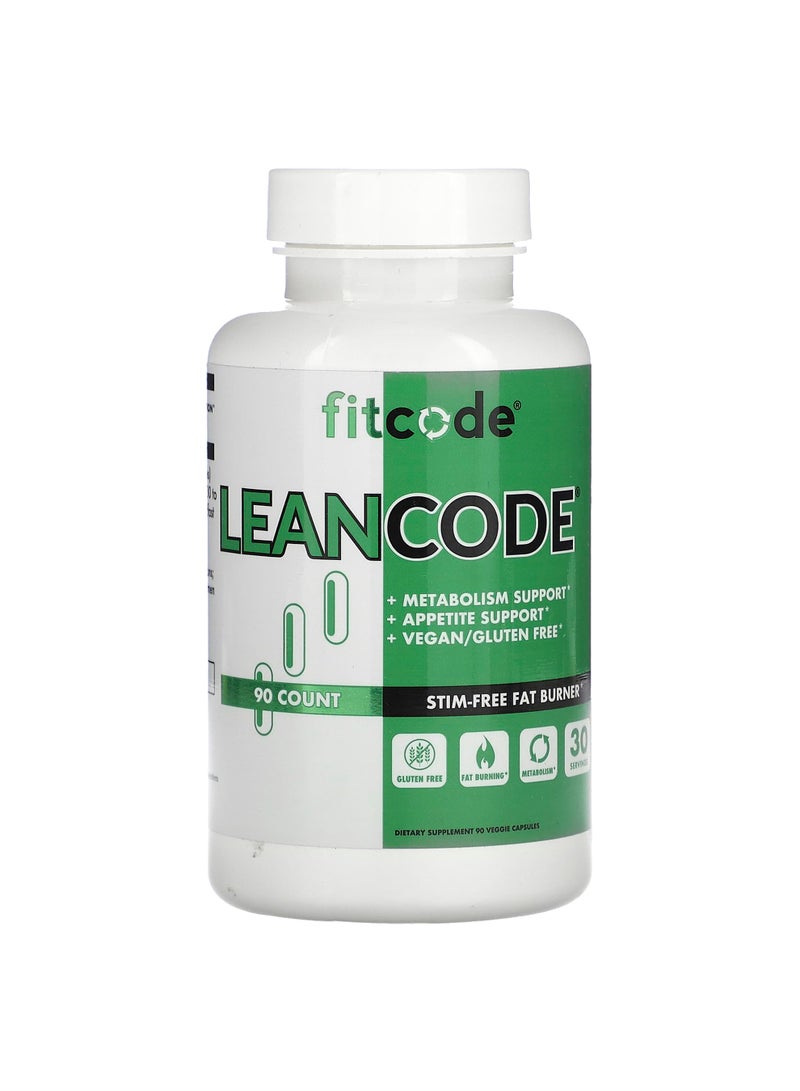 fitcode LeanCode , 90 Veggie Capsules