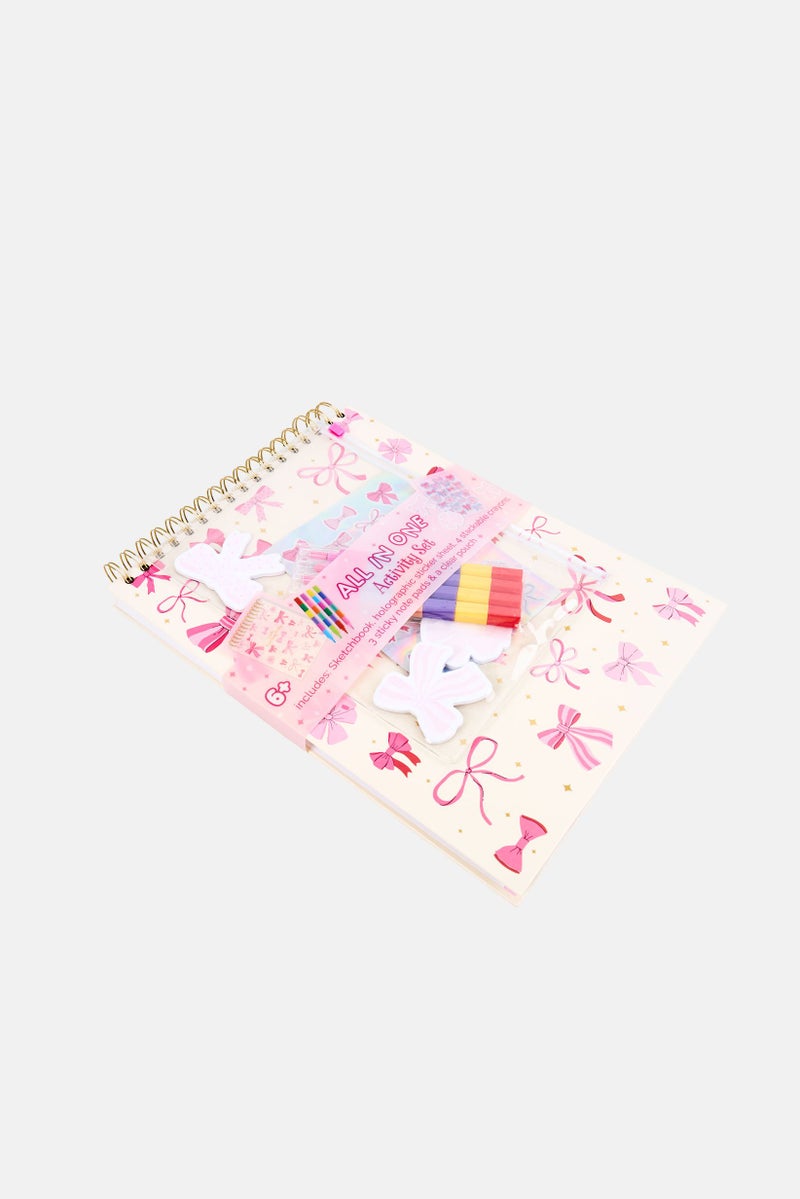 VOTUM 10 Pcs All In One Sketchbook Activity Set, Multicolor - Image 2