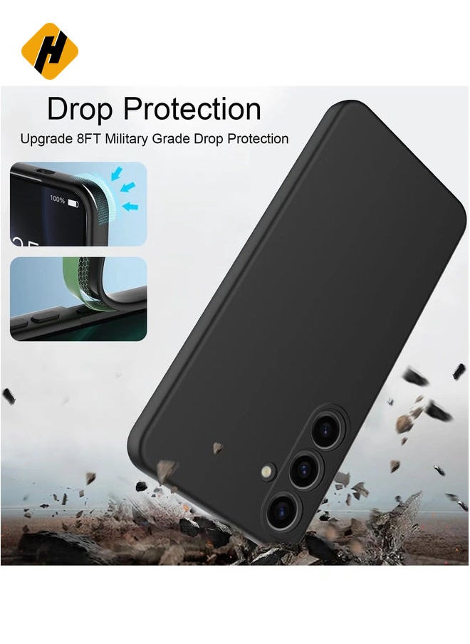 HuHa - Case Compatible with Samsung Galaxy A15, Silicone Fit Anti Scratch Galaxy A15 Cover Inside Microfiber Lining Shockproof Protective - Image 1