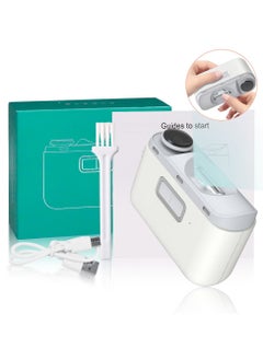 ASIV Electric Nail Clippers, 2 in 1 Electric Nail Clippers and Nail Grinder, Electric Baby Nail Clippers with Light, USB Rechargeable, Suitable for Travel, Daily Use  - Image 1