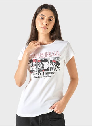Mickey Mouse Print Crew Neck T-Shirt - pzsku/ZC804B5C47A79B865B575Z/45/_/1724677228/028e26c2-29d8-4ea6-8013-8a4223fd7fc0
