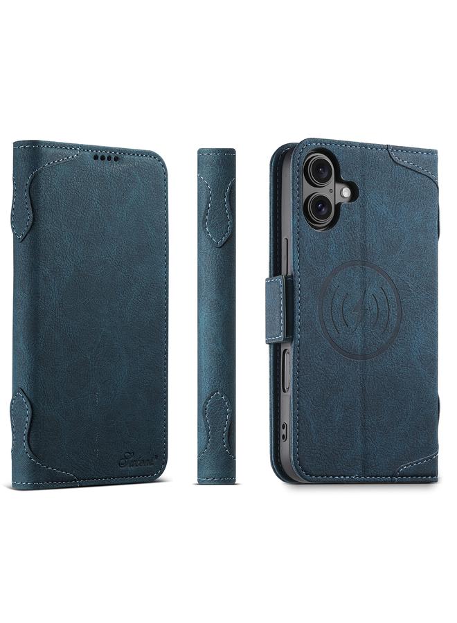 Suteni Case For iPhone 16 Plus SUTENI J07 Multifunctional Horizontal Flip Magsafe Leather Phone Case - Image 1