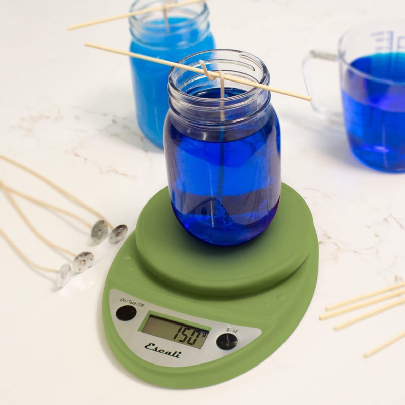 Escali Primo Digital Food Scale Multi-Functional Kitchen Scale and Baking Scale for Precise Weight Measuring and Portion Control, 8.5 x 6 x 1.5 inches, Tarragon Green - Image 5