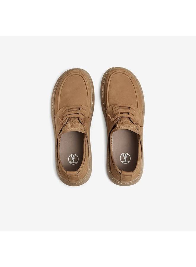 HESHE Tata Business Brown Work Shoes Men's Genuine Leather Casual Shoes Spring New Ocd07am5 Tan 42 - Image 5