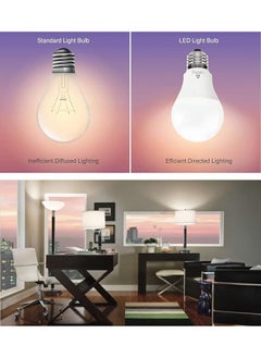 Rafeed Led Bulb 12W 6000K White Light 50 60 Hz E27 Bulb 1200 Lumens Led Bulb Non Dimmable Lifespan 20 000 Hours Housing Plastic Save Power 80 Percent Rfe 0254A  - Image 5
