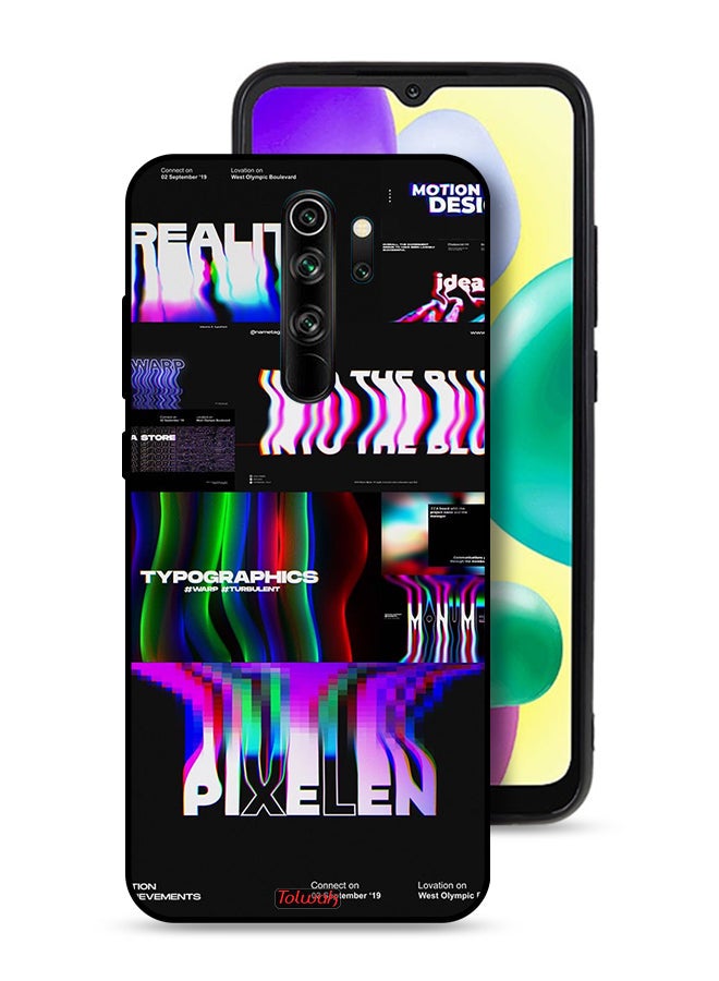 Tolwak Xiaomi Redmi Note 8 Pro Protective Case Cover Motion Design - Image 1