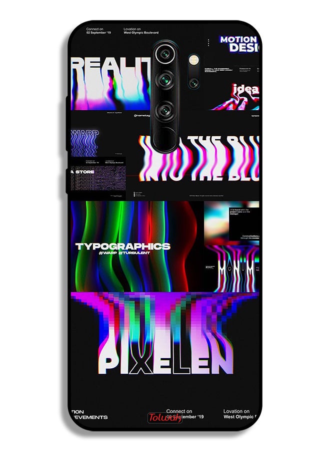 Tolwak Xiaomi Redmi Note 8 Pro Protective Case Cover Motion Design - Image 2